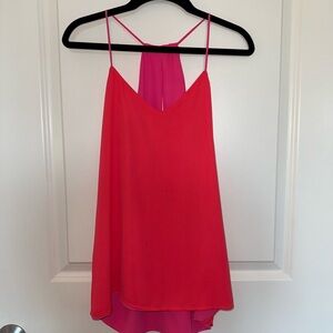 Express Pink Cami Tank Top